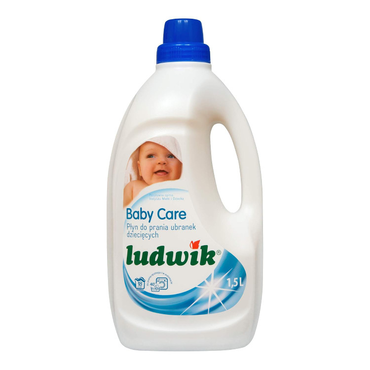 مایع لباس کودک ضد حساسیت لودویک Ludwik حجم 1.5 لیتر