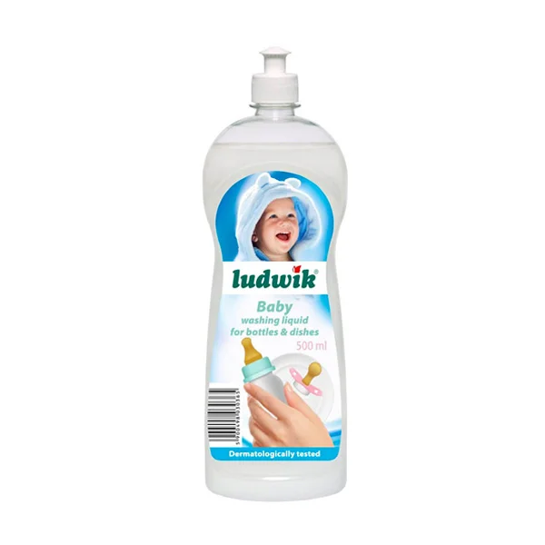 مایع استریل ظروف کودک لودویک Ludwik حجم 500 میلی