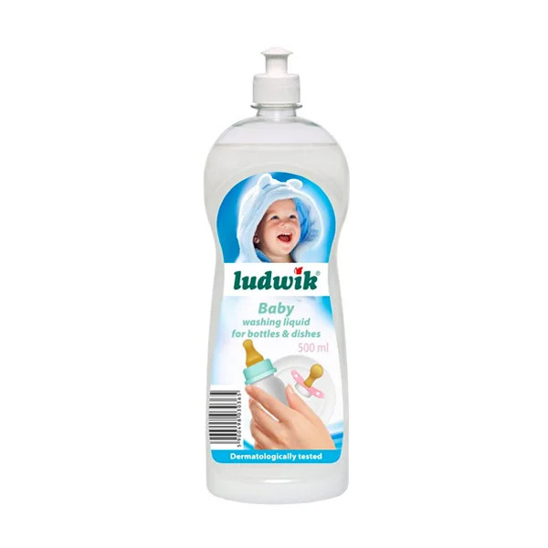 مایع استریل ظروف کودک لودویک Ludwik حجم 500 میلی