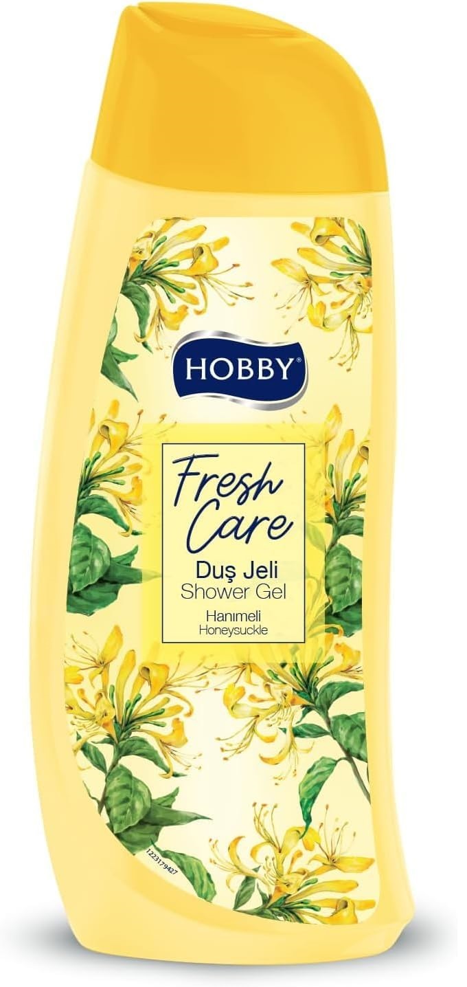 شامپو بدن هوبی Hobby مدل Fresh Care حاوی عصاره گل یاس حجم 500 میل