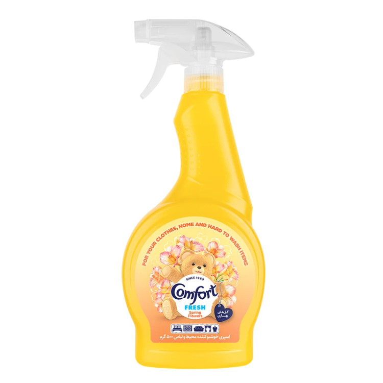 اسپری خوشبو کننده هوا کامفورت مدل Spring Flower حجم 500 میلی لیتر