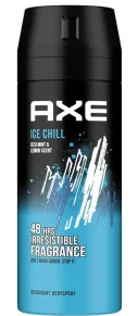 اسپری خوشبو کننده بدن مردانه مدل Ice Chill حجم 150 میل آکس
