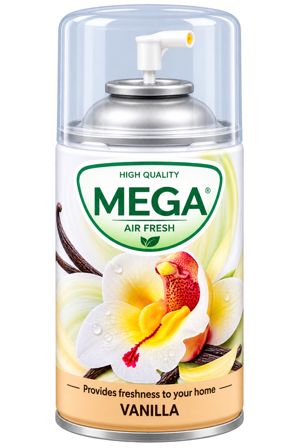 اسپری خوشبوکننده MEGA مدل VANILLA حجم 220 میل