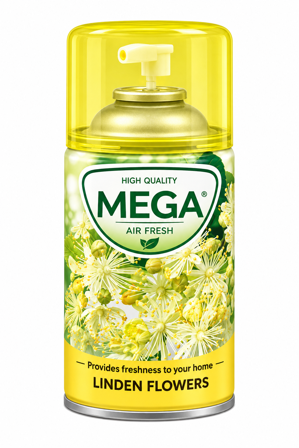 اسپری خوشبوکننده MEGA مدل LINDEN FLOWERS حجم 220 میل