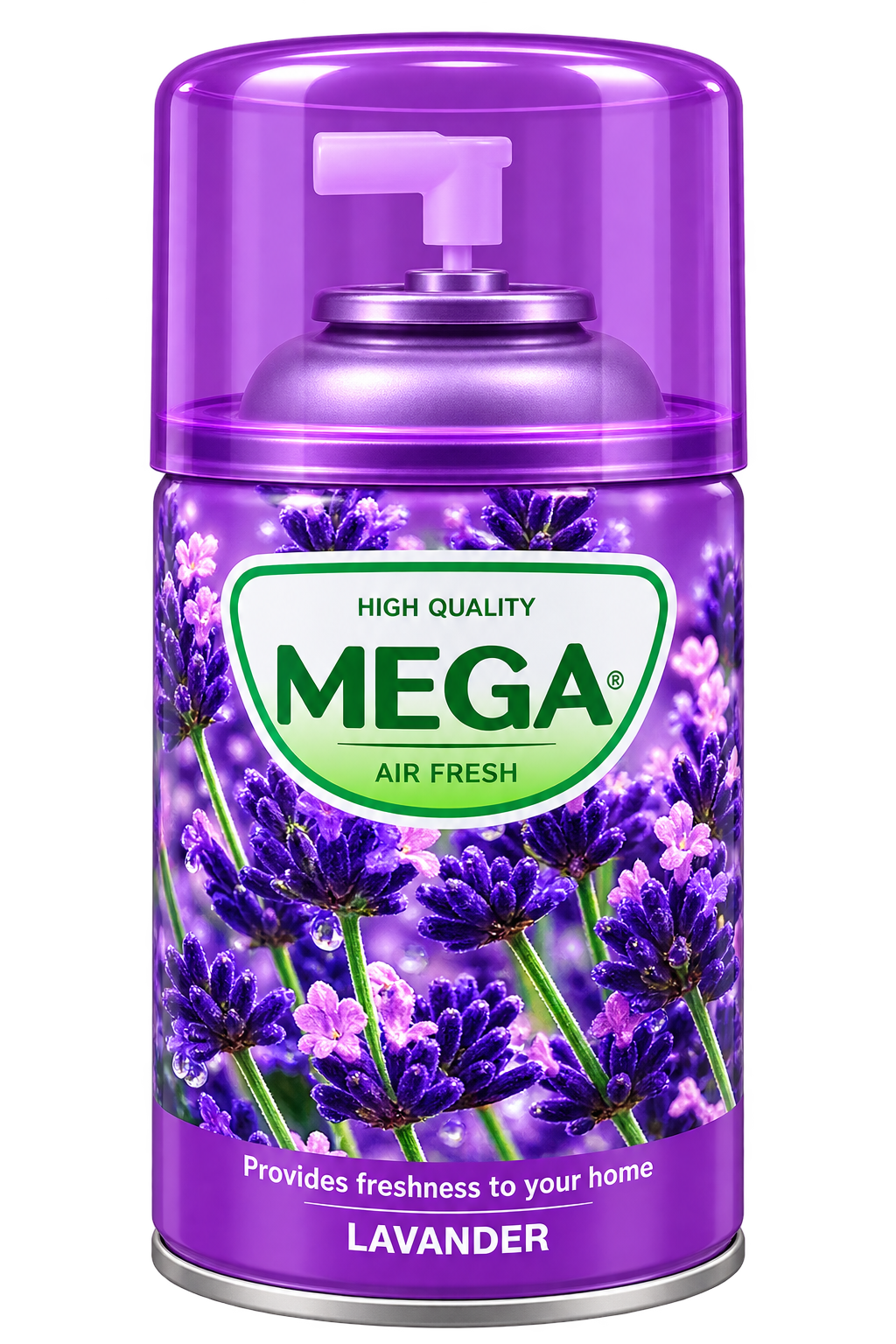 اسپری خوشبوکننده MEGA مدل LAVANDER حجم 220 میل