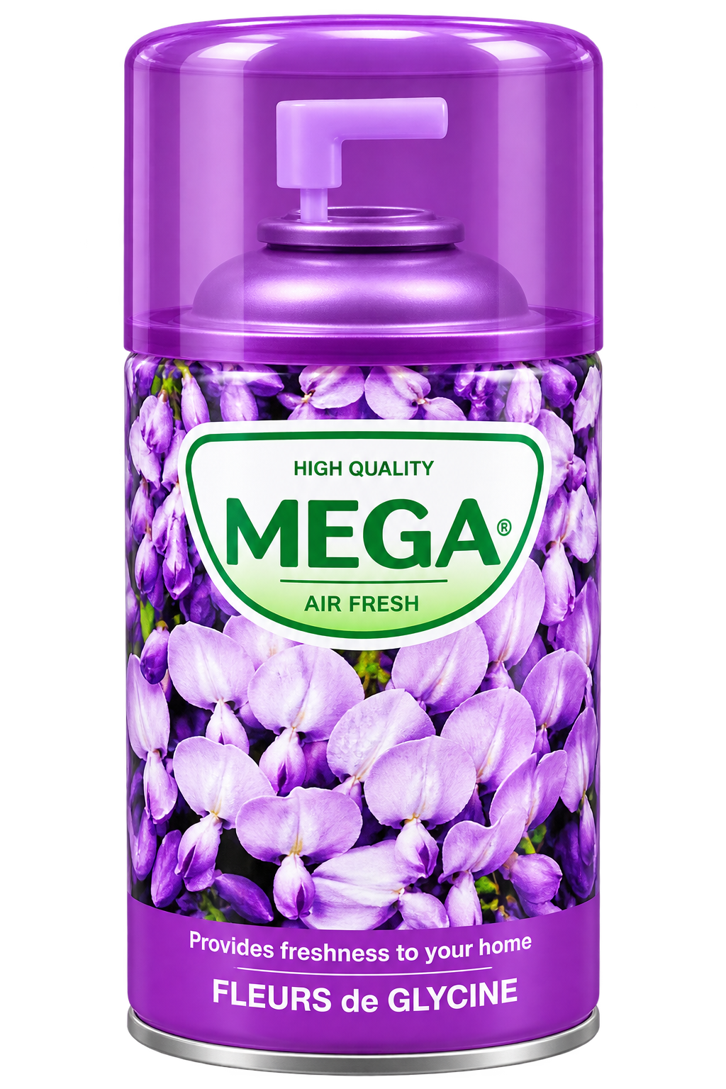 اسپری خوشبوکننده MEGA مدل FLEURS DE GLYCINE حجم 220 میل