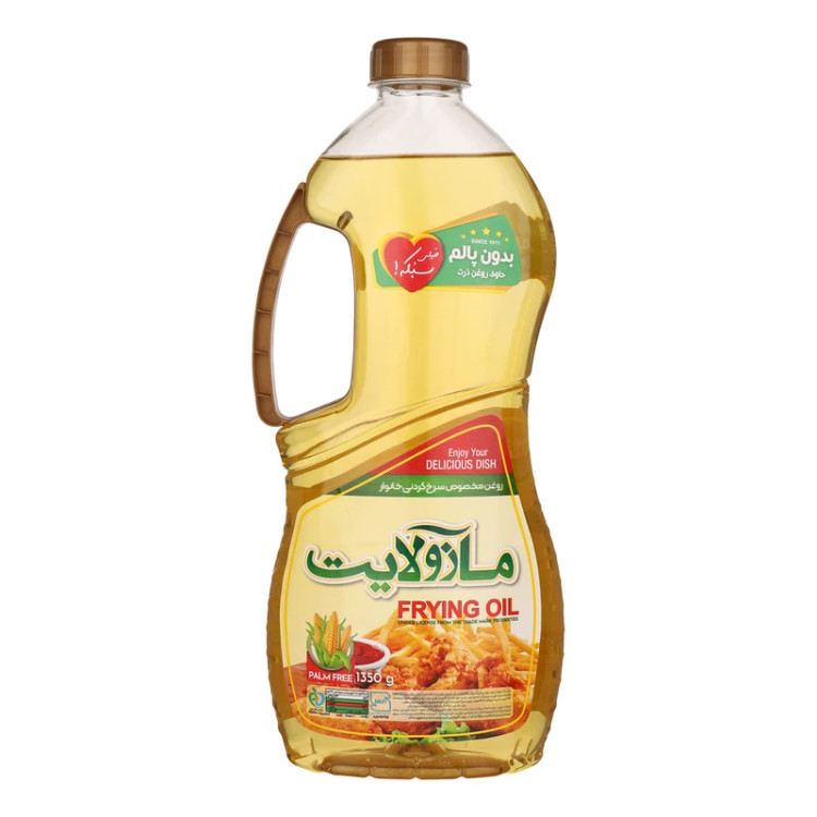 روغن سرخ کردنی ذرت مازولایت - 1350 گرم
