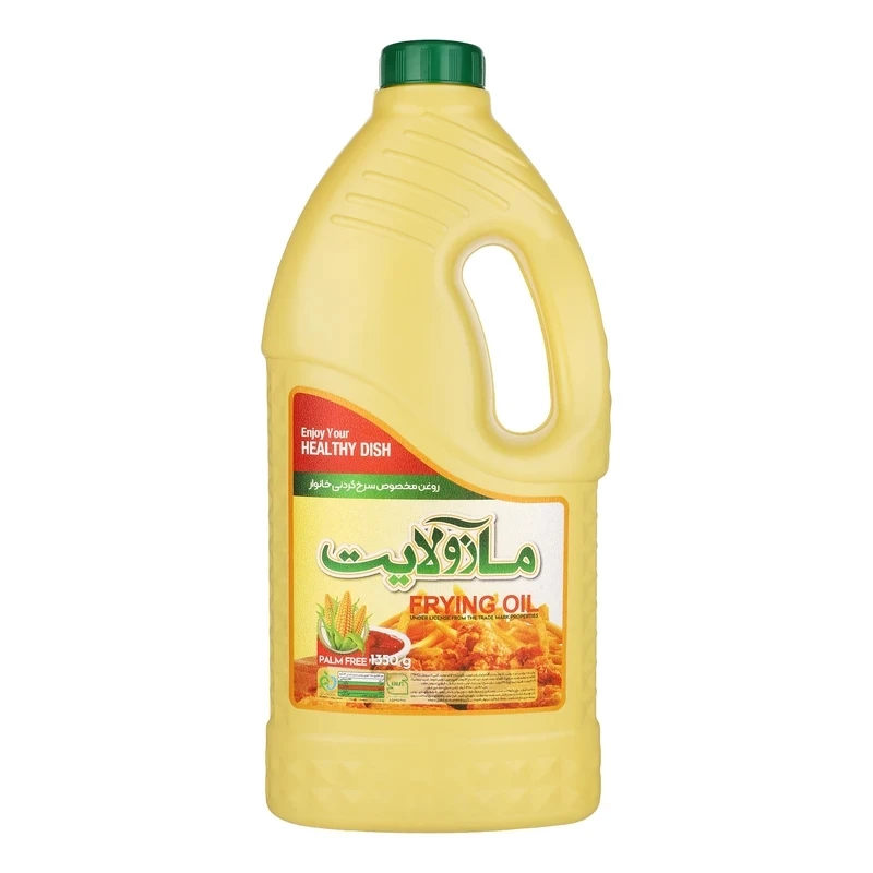 روغن سرخ کردنی ذرت مازولایت - 1350 گرم