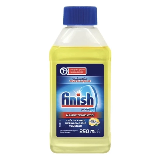 مایع جرمگیر ظرفشویی فینیش مکعبی 250 میل finish لیمویی