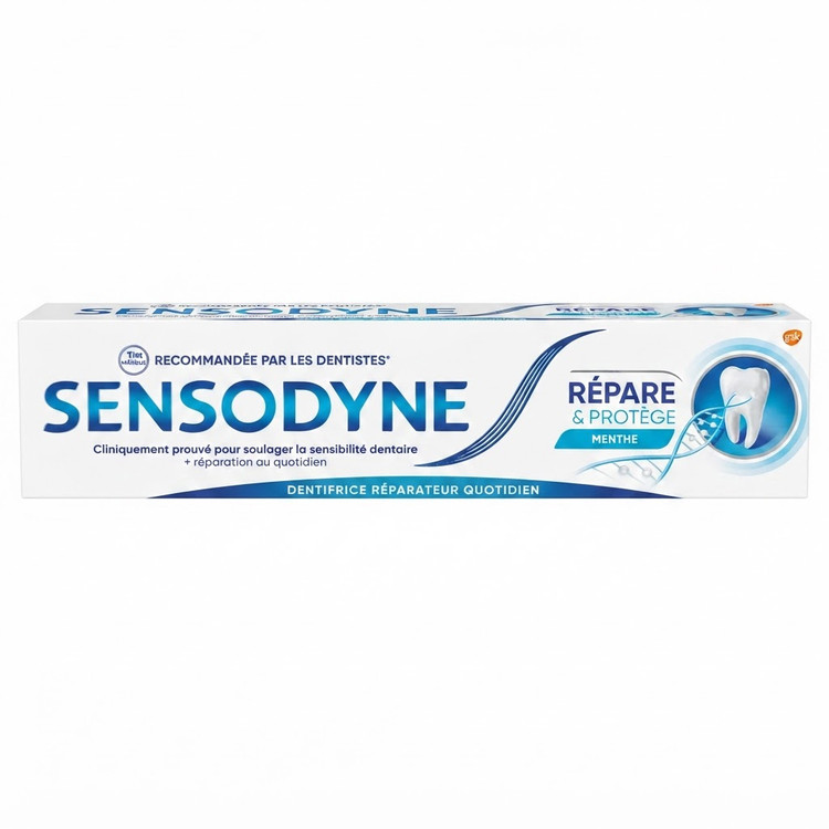 خمیردندان ترمیم کننده سنسوداین Sensodyne Repair and Protect حجم 75 میلی لیتر