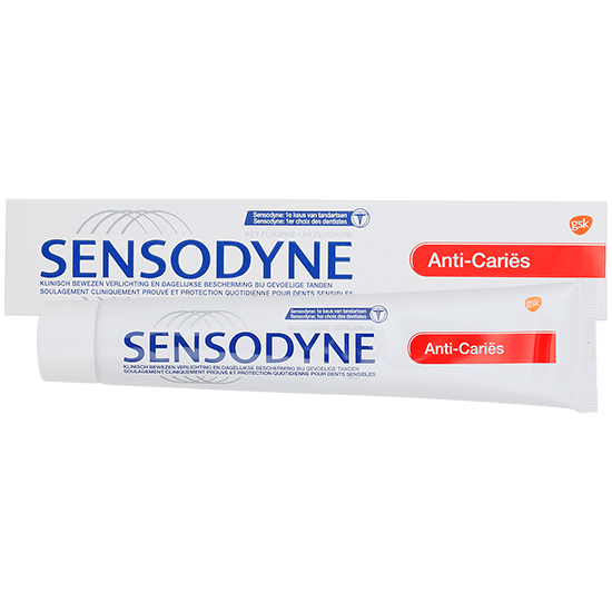 خمیر دندان سنسوداین مدل ANTI CARIES حجم 75 میل
