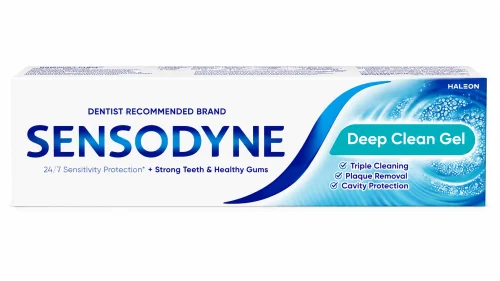 خمیر دندان سنسوداین Sensodyne حاوی نعناع و اکالیپتوس حجم 75میل