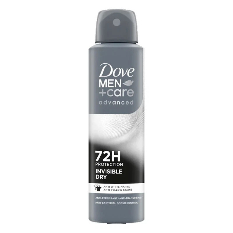 اسپری بدن داو DOVE مدل invisible dry حجم 250 میل