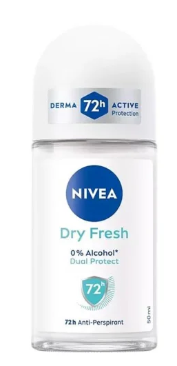 رول ضد تعریق زنانه نیوا مدل DRY FRESH حجم 50 میل