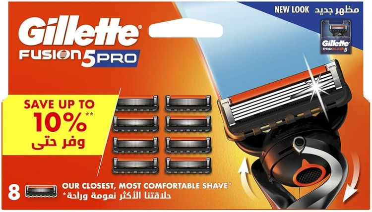 سری یدک ژیلت فیوژن پروگلاید 8 عددی