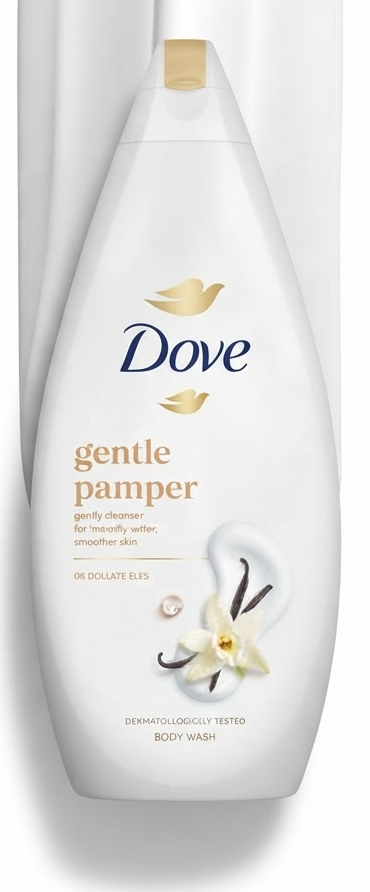 شامپو بدن فاقد سولفات داو مدل GENTLE PAMPER حجم 720 میل