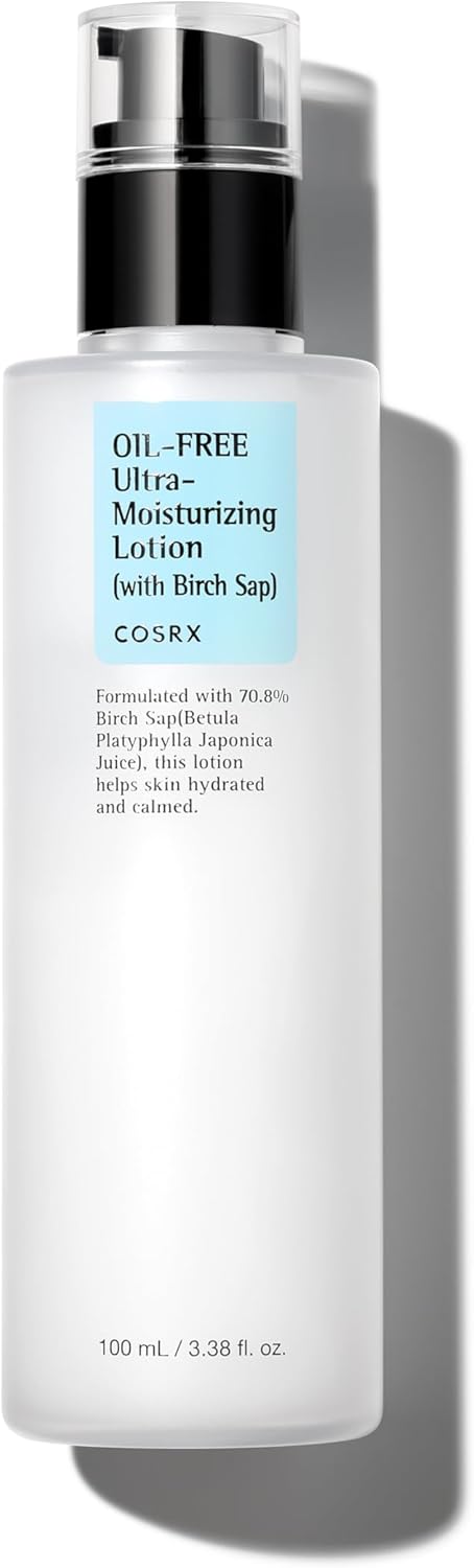 لوسیون مرطوب کننده و آبرسان کوزارکس Cosrx Oil Free Ultra Moisturizing Lotion 100Ml