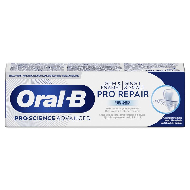 خمیر دندان اورال-بی Oral-B مدل Pro-Science Advanced Pro Repair حجم 75 میل