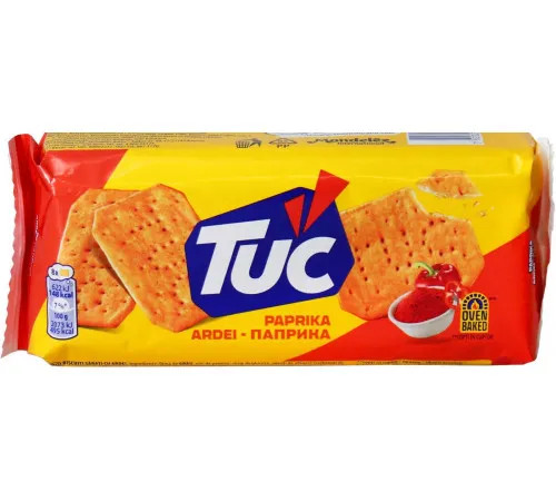 بیسکوئیت کراکر نمکی با طعم پاپریکا 100 گرم توک