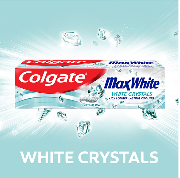 خمیر دندان کلگیت مدل whitening crystals حجم 100 میل – Colgate