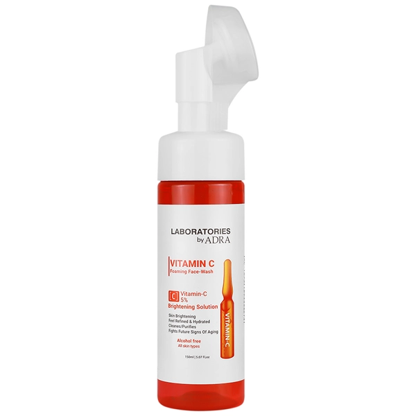 فوم شستشوی براش دار صورت لابراتوریز آدرا ADRA حجم 150ml