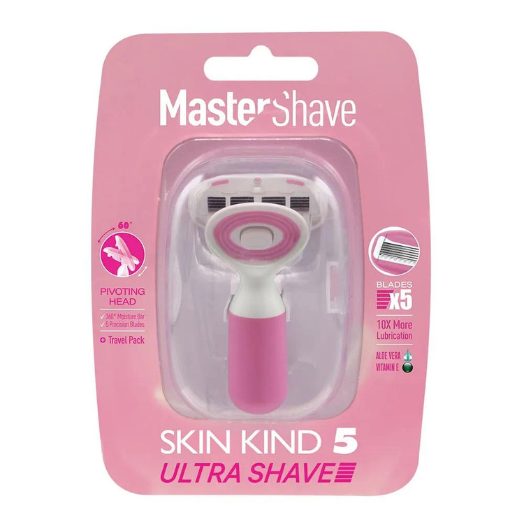 تیغ خودتراش 5 لبه مستر شیو مدل Skin Kind