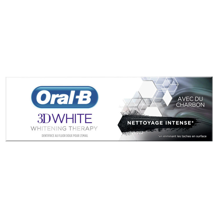 خمیر دندان سفید کننده دندان اورال بی Oral-B Whitening Therapy Nettoyage Intense حجم ۷۵ میل