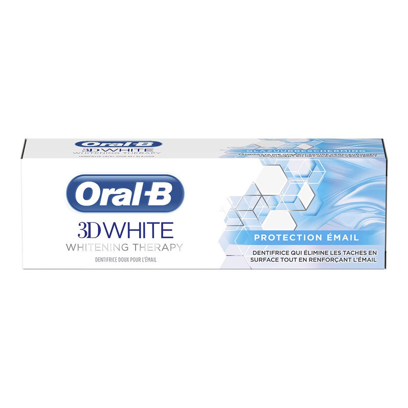 خمیر دندان اورال بی 3D white سری whitening therapy حجم 75 میل
