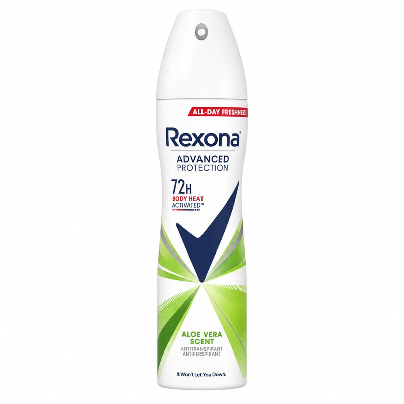 اسپری ضد تعریق زنانه رکسونا آلوورا مدل Aloe Vera Scent حجم 200 میل