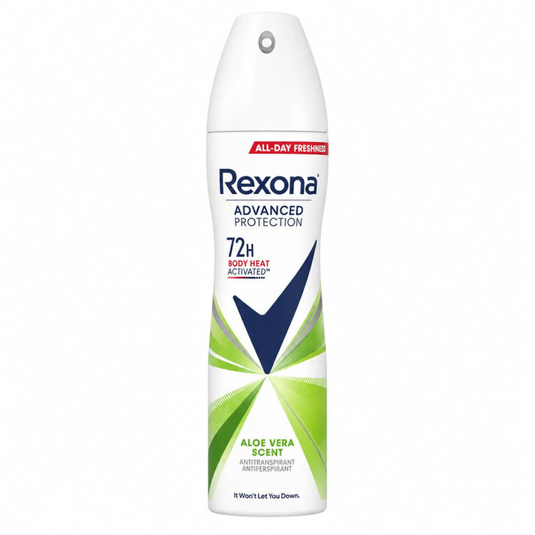 اسپری ضد تعریق زنانه رکسونا آلوورا مدل Aloe Vera Scent حجم 200 میل