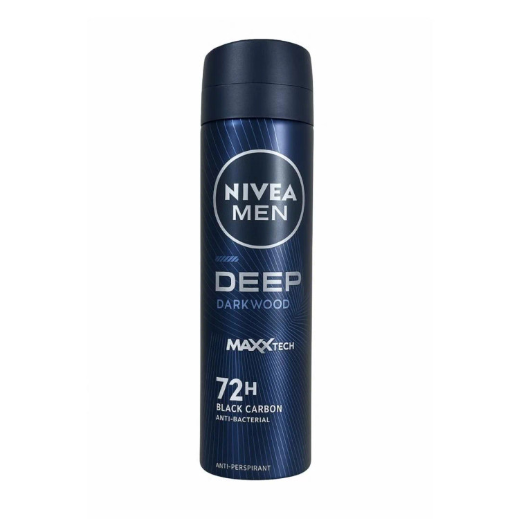 اسپری ضد تعریق مردانه نیوآ Nivea مدل Deep Darkwood حجم 150 ميل