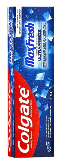 خمیر دندان مکس فرش آبی کلگیت ULTRA FREEZE حجم 100 میل