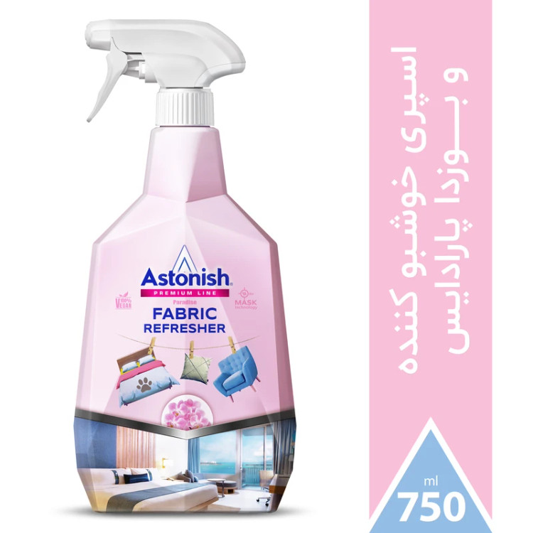 اسپری خوشبوکننده و تصفیه کننده هوا استونیش مدل Paradise حجم 750 میلی لیتر